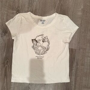 Brandy Melville Graphic Crop Tee